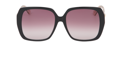 Gucci Oversized Square Sunglasses, front view