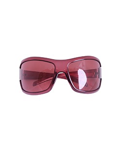 GG 1510/S Sunglasses, Red Oversized Frames, Red Lens,