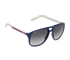 Gucci GG1018/S Aviator Sunglasses, &pound;110, Accessories, Navy/White, Side view