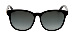 Gucci GG0232SK Crystal Stars Sunglasses, Acetate, Blk, MII, C/DB, 3*