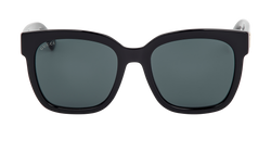 Gucci GG0034SN Square Sunglasses, Black, MII, C/DB, 3*