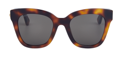 Gucci GG029S Tortoiseshell Sunglasses, Acetate, Brown, 3*