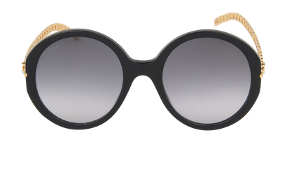 Gucci GG0726S Round Sunglasses, front view