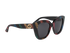 Gucci GG0327S Rainbow Glitter Sunglasses, &pound;130, Accessories, Black, Side view