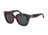 Gucci GG0327S Rainbow Glitter Sunglasses, &pound;130, Accessories, Black, Bottom view