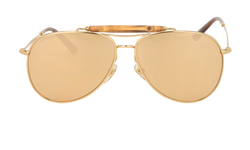 Gucci GG2235/S Aviator Bamboo Sunglasses, Acetate, Gold,C, 2*