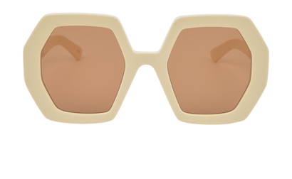 Gucci GG0772S Hexagon Sunglasses, front view