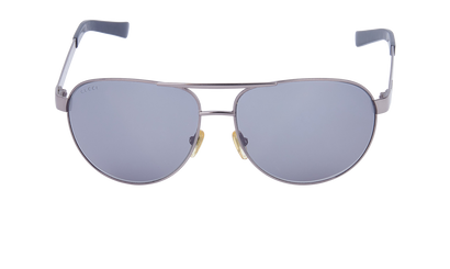 Gucci Aviator Sunglasses, front view
