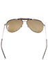 Gucci Bamboo Aviator Sunglasses, back view