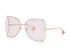 Gucci GG0252S Oversized Sunglasses, bottom view