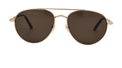 Gucci GG0388S Aviators Sunglasses, Acetate/Metal, Gold, C/B, 3*