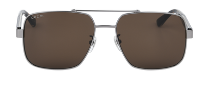 Gucci GG0529S Pilot Sunglasses, front view