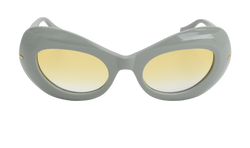 Gucci GG0990S Cat Eye Sunglasses, Acetate, Green, C/DB, 3*