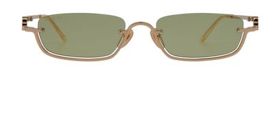 Gucci GG1278 Rectangle Sunglasses, front view