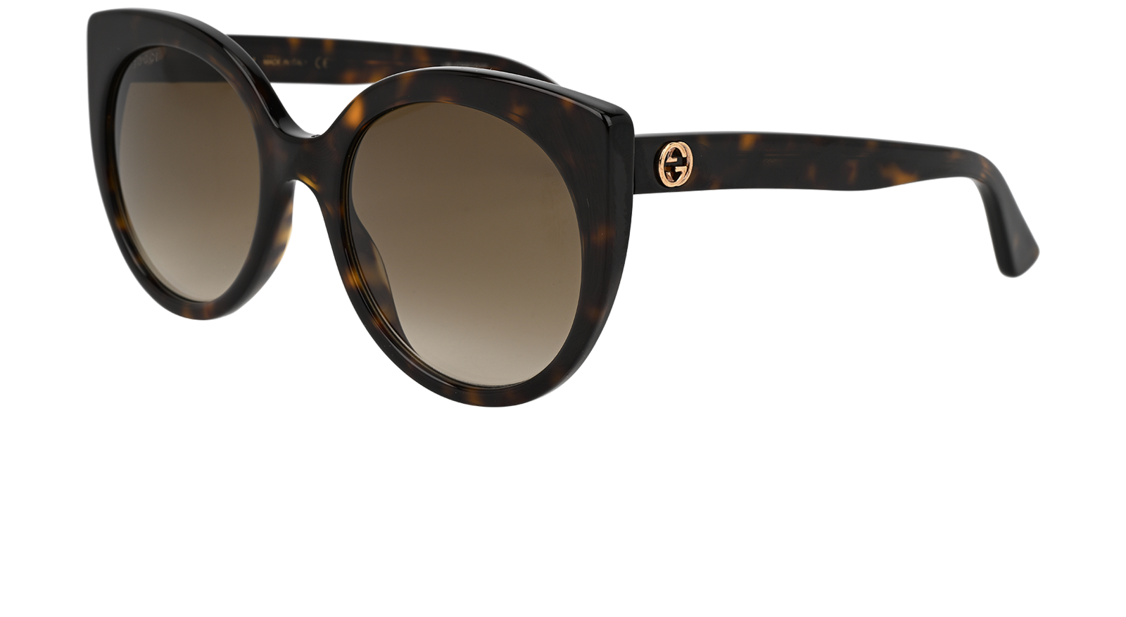 Gucci GG0325S Sunglasses, &pound;150, Accessories, Brown, Bottom view