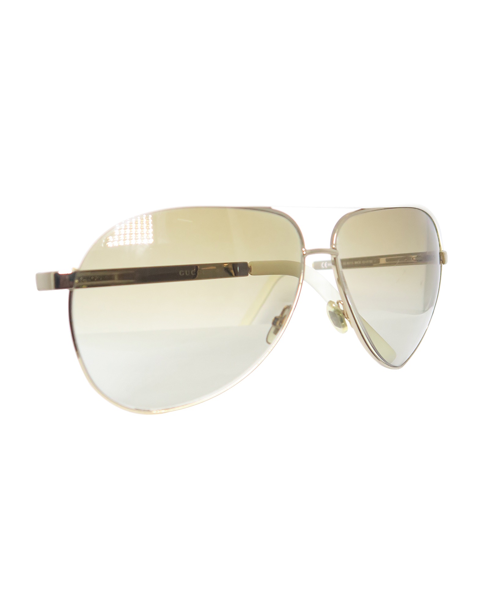 Gucci 1827 s gold and hot sale white