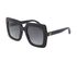 Gucci Oversized Square Sunglasses, &pound;250, Accessories, Black, Bottom view