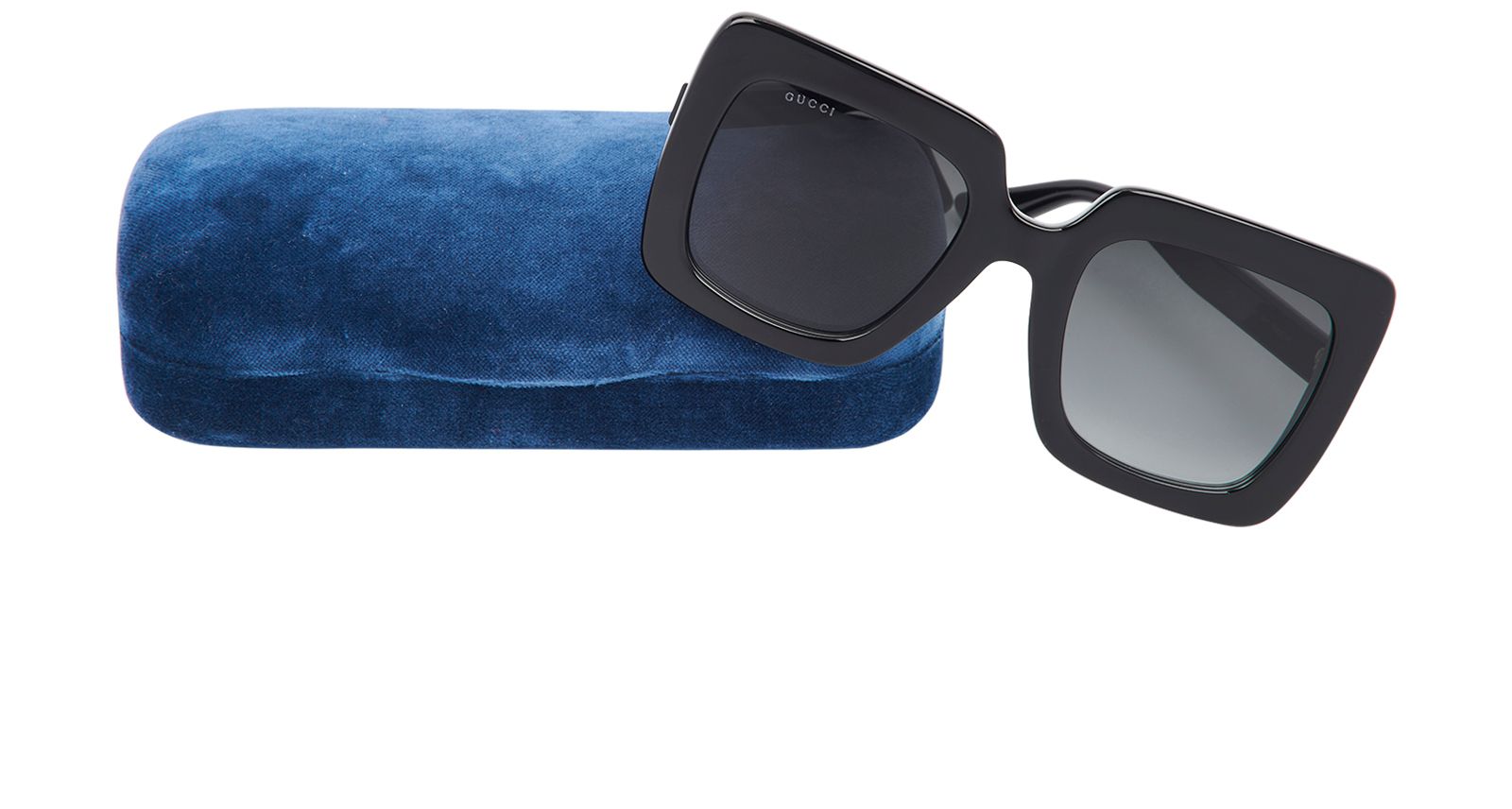 Gucci Oversized Square Sunglasses, &pound;250, Accessories, Black, Other view