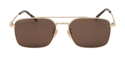 Gucci GG1957SA Pilot Sunglasses, Metal, Gold, C/DB, 3*