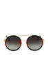 Gucci GG00615 Round Sunglasses, front view