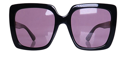 Gucci Crystal Square GG Sunglasses, front view