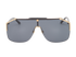 Gucci GG0291S Rimless Sunglasses, &pound;160, Accessories, Black, Front view