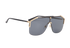 Gucci GG0291S Rimless Sunglasses, &pound;160, Accessories, Black, Side view