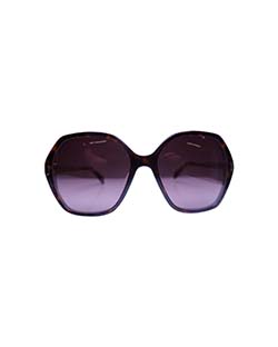 Square Sunglasses, Plastic, Pink, S, Case,Wipe, 3036/S,