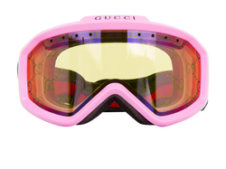 Gucci GG1210S Ski Googles, Polycarbonate, Pink/Multi, B/DB 3*