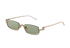 Gucci Half Rim Sunglasses, bottom view