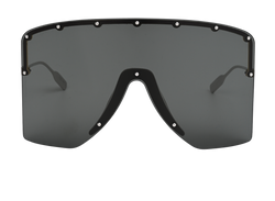 Gucci GG1244S Mask-Frame Sunglasses, Metal/Acetate, Gold, 2*