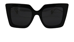 Gucci GG0435S, Oversized Frames, Black Lens, C, 3