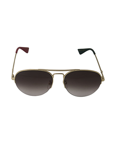 Gucci Aviator Bee Sunglasses, front view