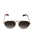 Gucci Aviator Bee Sunglasses, front view