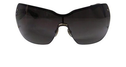 Gucci Rimless Oversized Sunglasses, front view