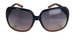 Gucci Horsebit Sunglasses, Plastic, Brown/Blue, GG3099/S, C, 3*