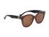Gucci GG1002SK Round Sunglasses, &pound;150, Accessories, Black/Brown, Side view