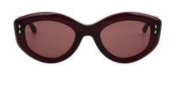 Isabel Marant IM 0105/G/S Oval Sunglasses, Acetate, Purple, C, 3*