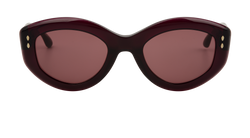 Isabel Marant IM 0105/G/S Oval Sunglasses, Acetate, Purple, C, 3*