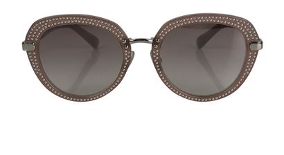 Jimmy Choo Mori Stud Sunglasses, front view