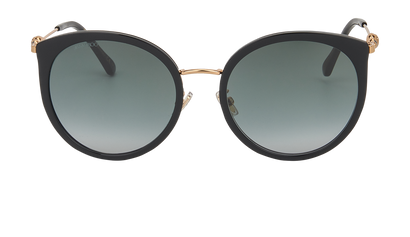 Jimmy Choo SUSSIE/G/SK Round Sunglasses, front view