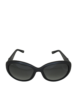Loewe SLW835, Sunglasses, Logo, Black Lens, Case, 2