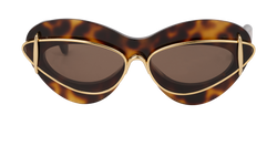 Loewe LW40119I Sunglasses, Acetate, Brown, 2*