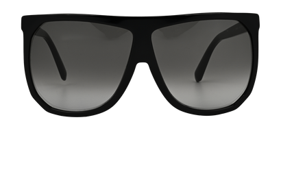 Loewe LW4D001I Oversized Sunglasses, £110, Accessories, Black, Front view