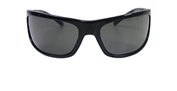 Loewe Oval Shield Sunglasses, black, Acetate, SLW577, 2* (10) C