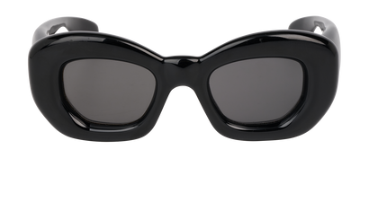 Loewe LW40117I Butterfly Sunglasses, &pound;120, Accessories, Black, Front view