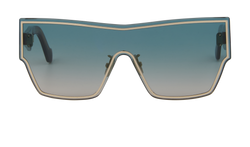 Loewe LW40041U Mask Sunglasses, Acetate, Blue, C, 3*