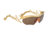 Loewe Lw40045U Shield Sunglasses, side view