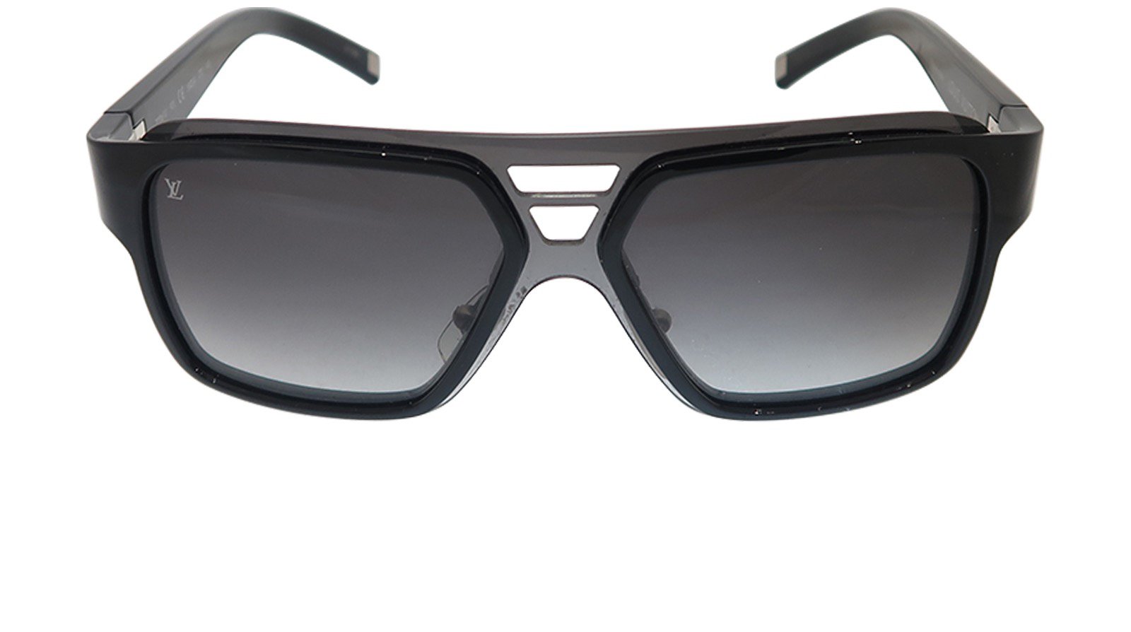 LOUIS VUITTON Acetate Enigme GM Sunglasses Z0361U Black 1032869