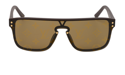 Louis Vuitton Z1485E Waimea Sunglasses, &pound;220, Accessories, Brown, Front view